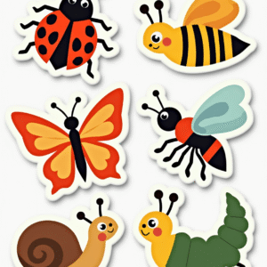 Animals & Wildlife - Sticker Sheet v53
